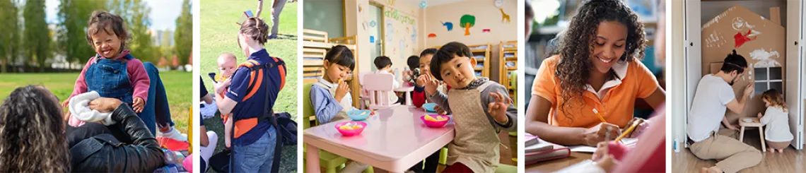 Pictures of children doing different activities Pictures of children doing different activities